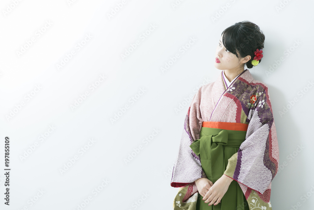 着物の女性 着物の女性
