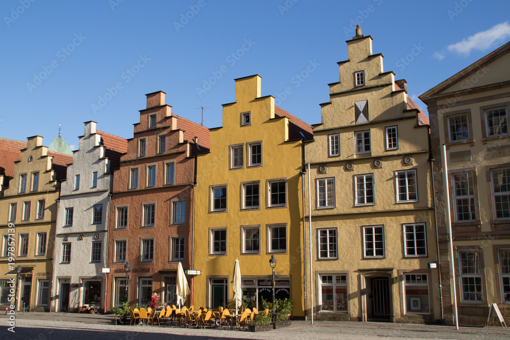 Giebelhäuser in Osnabrück