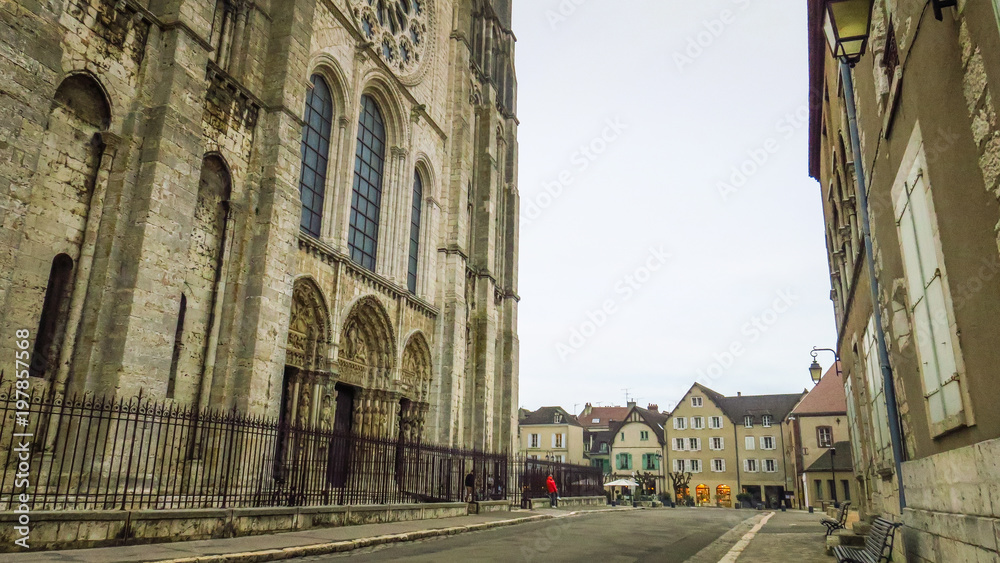 Visiting Chartres in France
