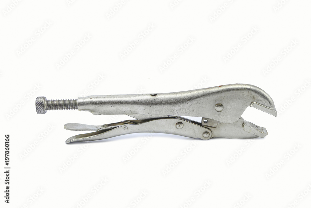 ajustable spanner isolated on white ajustable spanner isolated on white