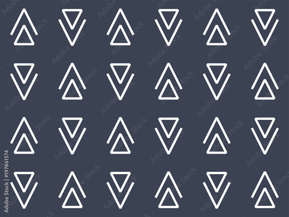 Pattern Triangle. Pattern Triangle.