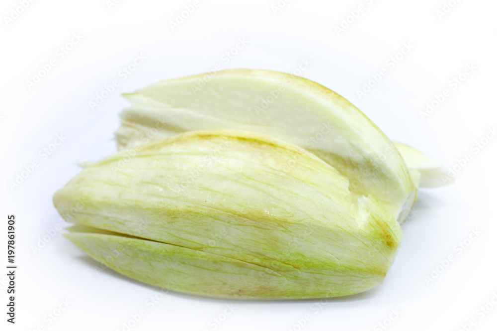 Green Mango Isolated White Background Green Mango Isolated White Background