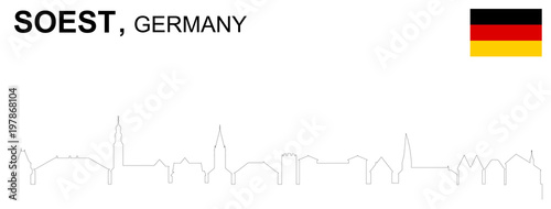 Soest, Silhouette