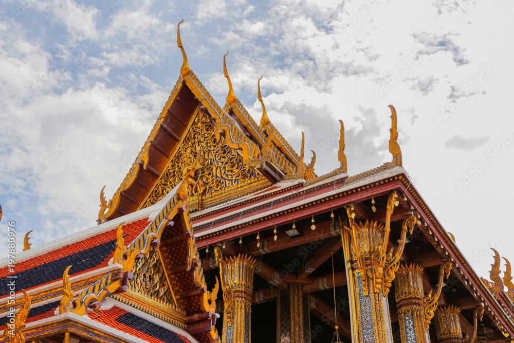 Grand Palace the Emerald Buddha Temple  Thailand