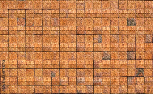 cray tile pattern
