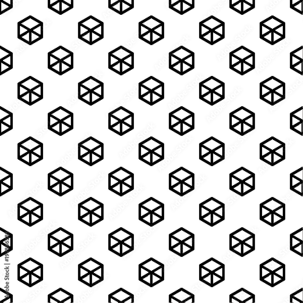 Pattern Abstract Geometric wallpaper. Vector illustration. background. black. on white background Pattern Abstract Geometric wallpaper. Vector illustration. background. black. on white background