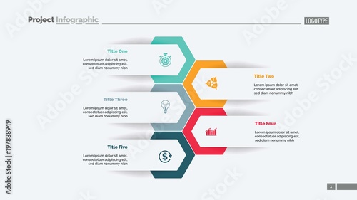 Five Options Plan Slide Template