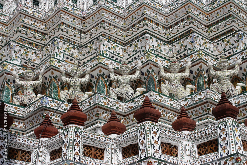 Temple of  dawn Wat arun Bangkok Thailand