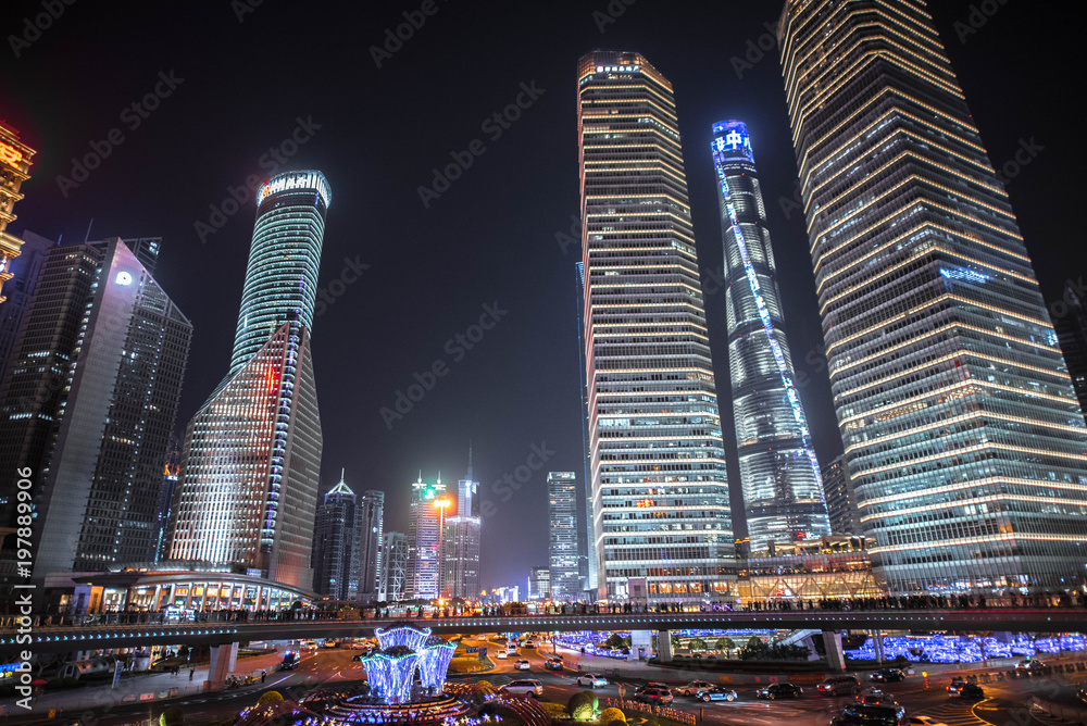 Obraz premium Shanghai Skyline