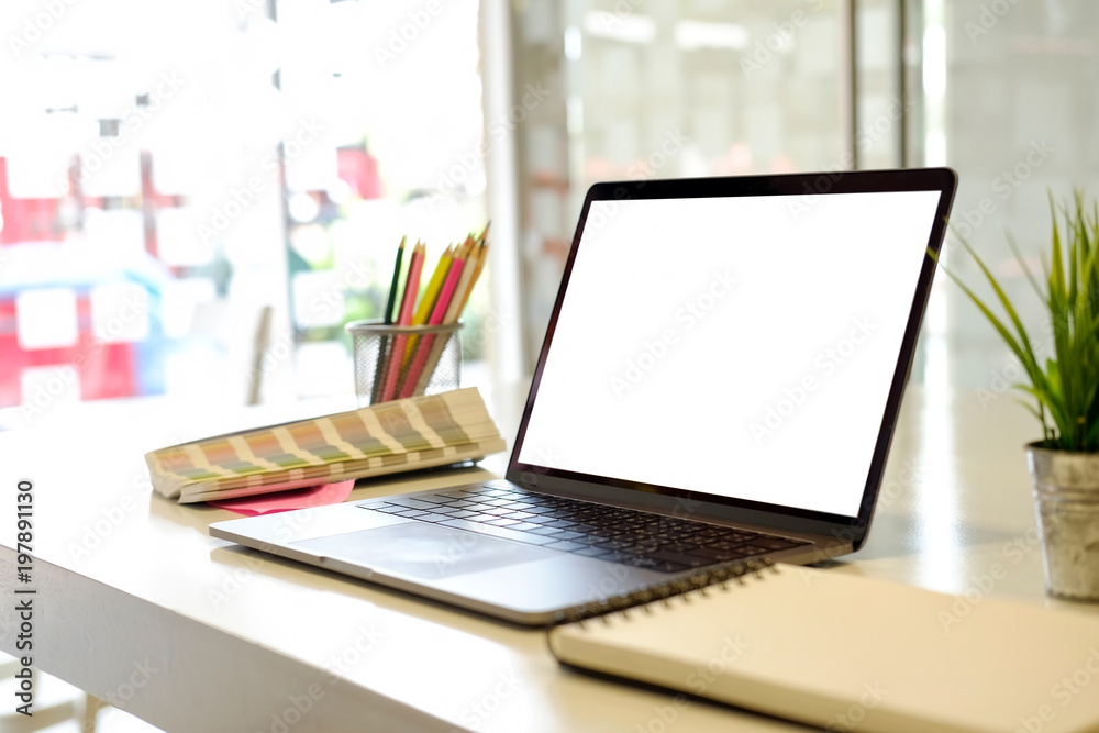 Fototapeta premium Working place, office desk