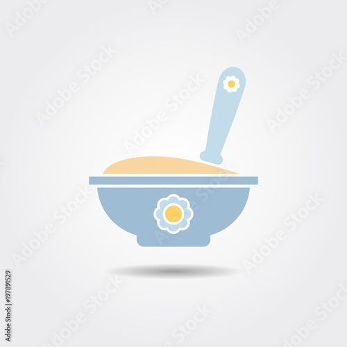 Baby food icon