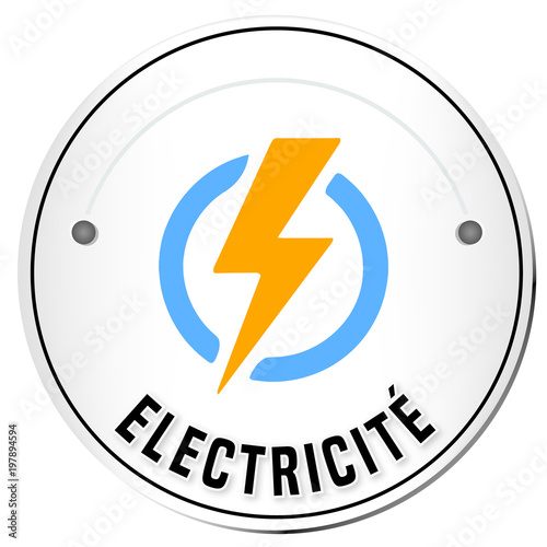 Icône diagnostic immobilier - électricité