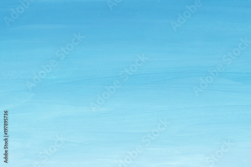 Blue acrylic painting background