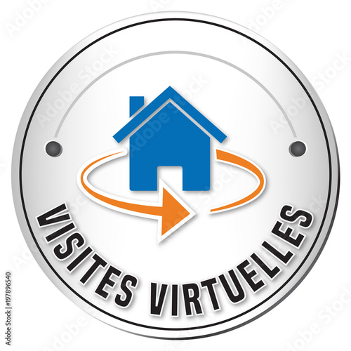 Icône immobilier - visites virtuelles