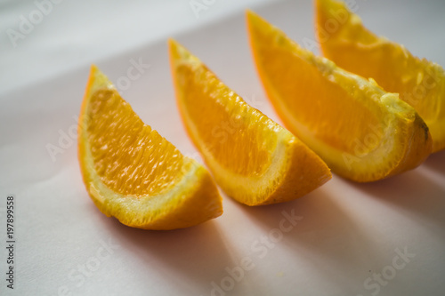 orange slices macro