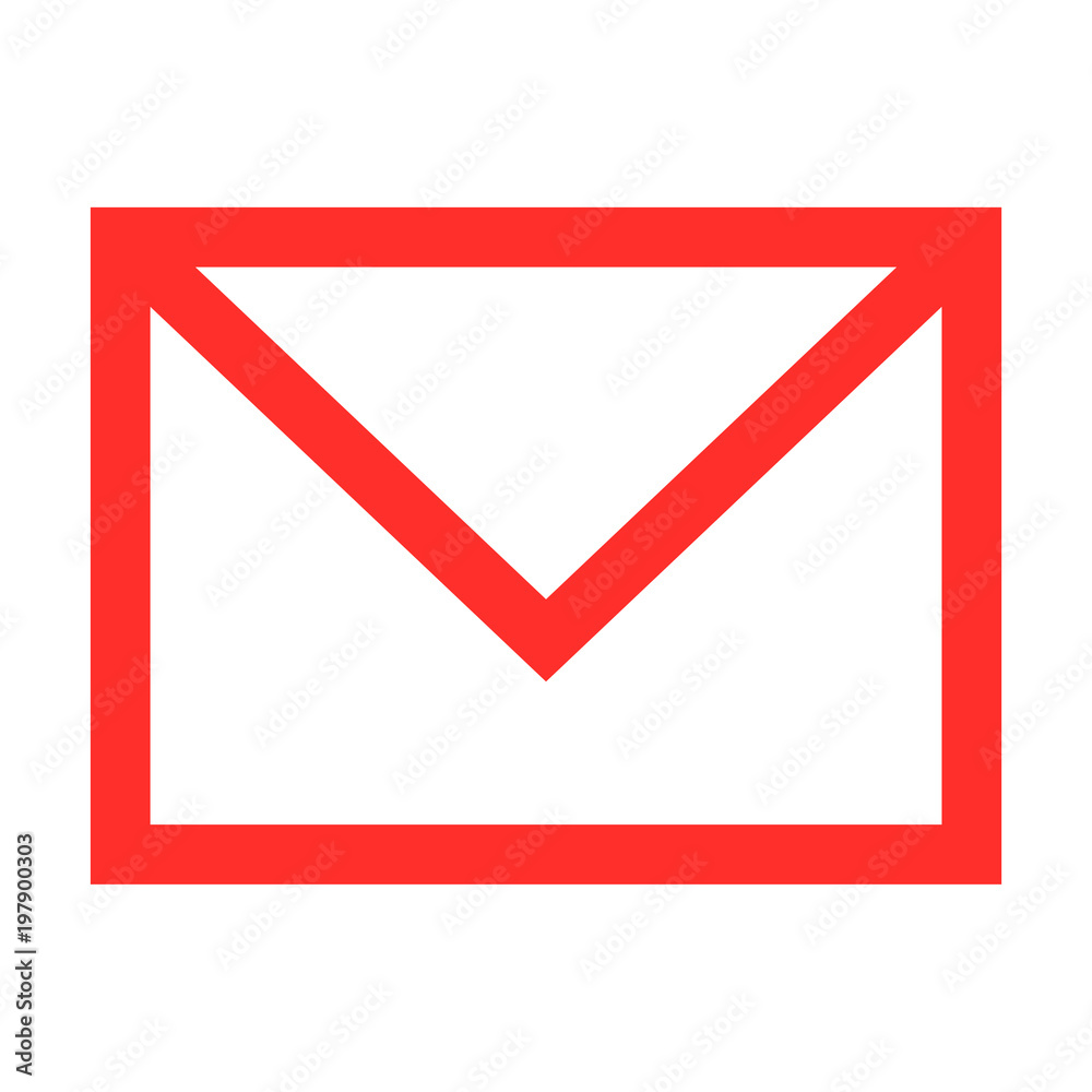 Red envelope open icon - Free red envelope icons