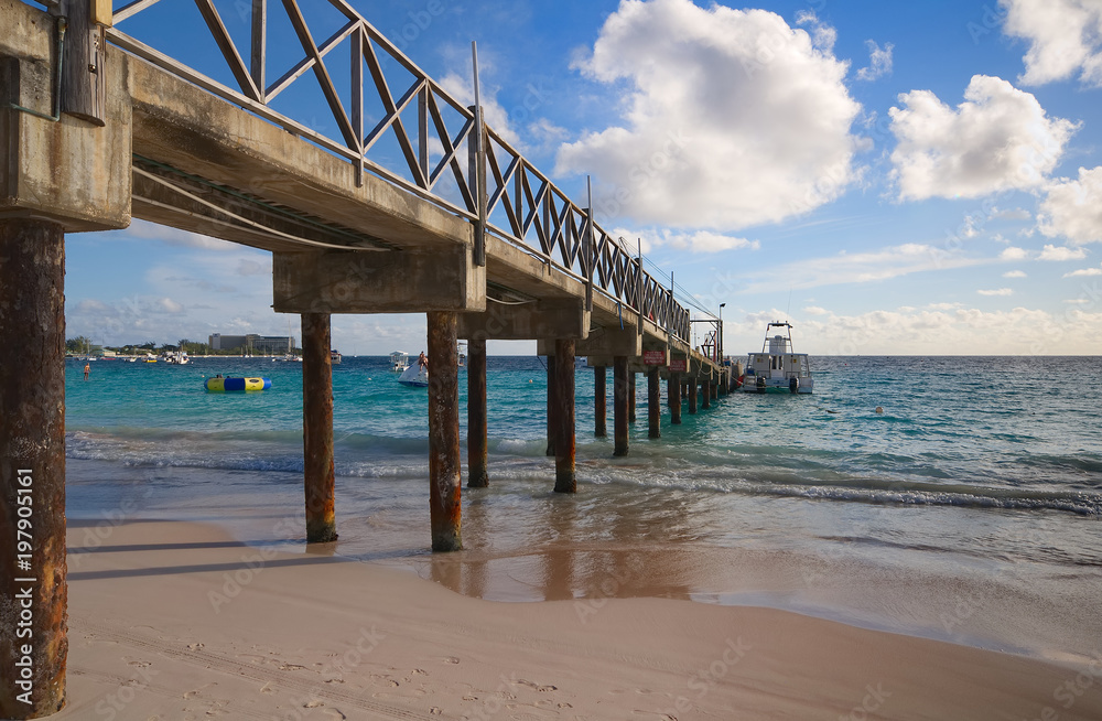 Bridgetown, Barbados - Tropical island - Caribbean sea - Brownes beach - Carlisle bay