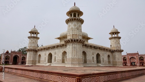 Itimad-ud-Daula-Mausoleum, Mogularchitektur in Agra, Indien