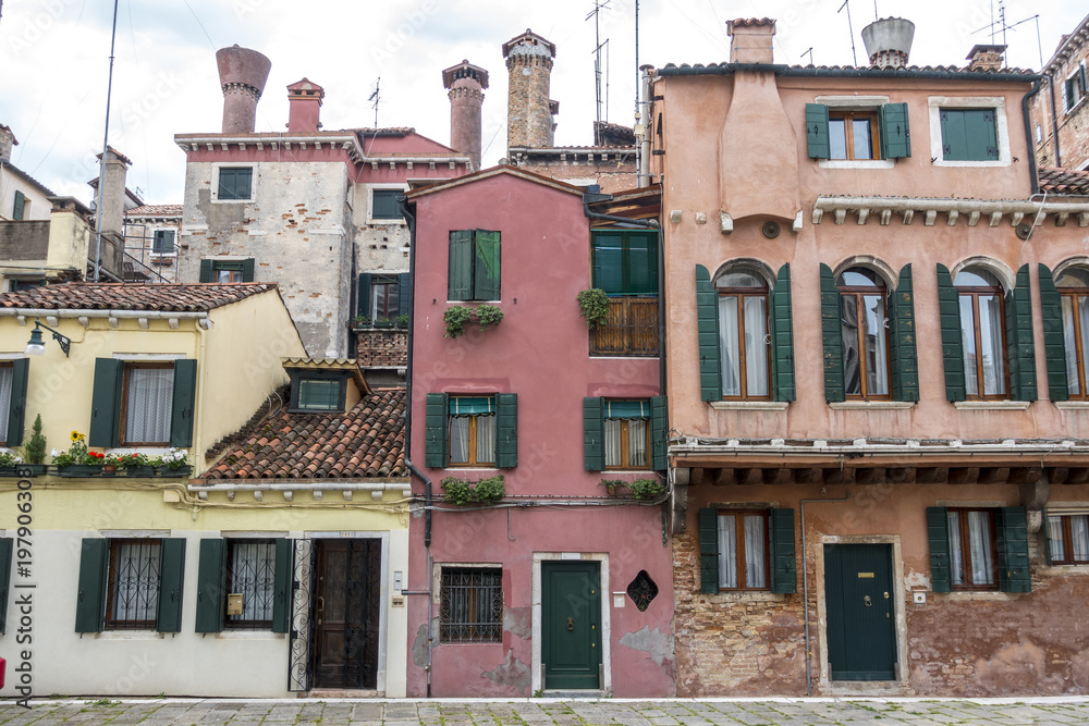 Fassaden in Venedig, Italien