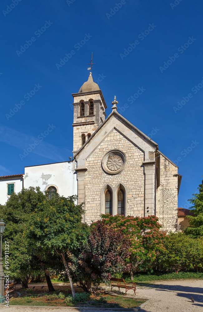 Fototapeta premium St. Francis Church, Sibenik, Croatia