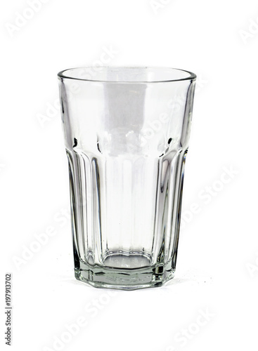 Wallpaper Mural Empty clear glass drinking cup Torontodigital.ca