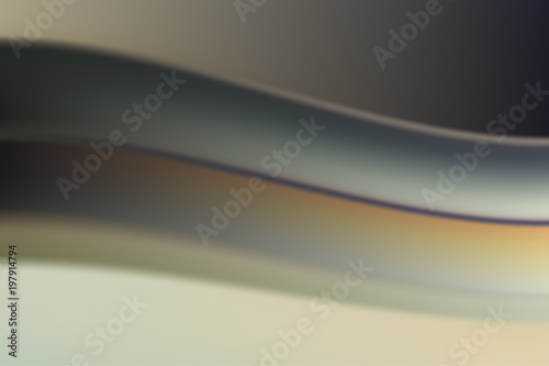 Gray blurred color waves design. Abstract template for your creative graphics.