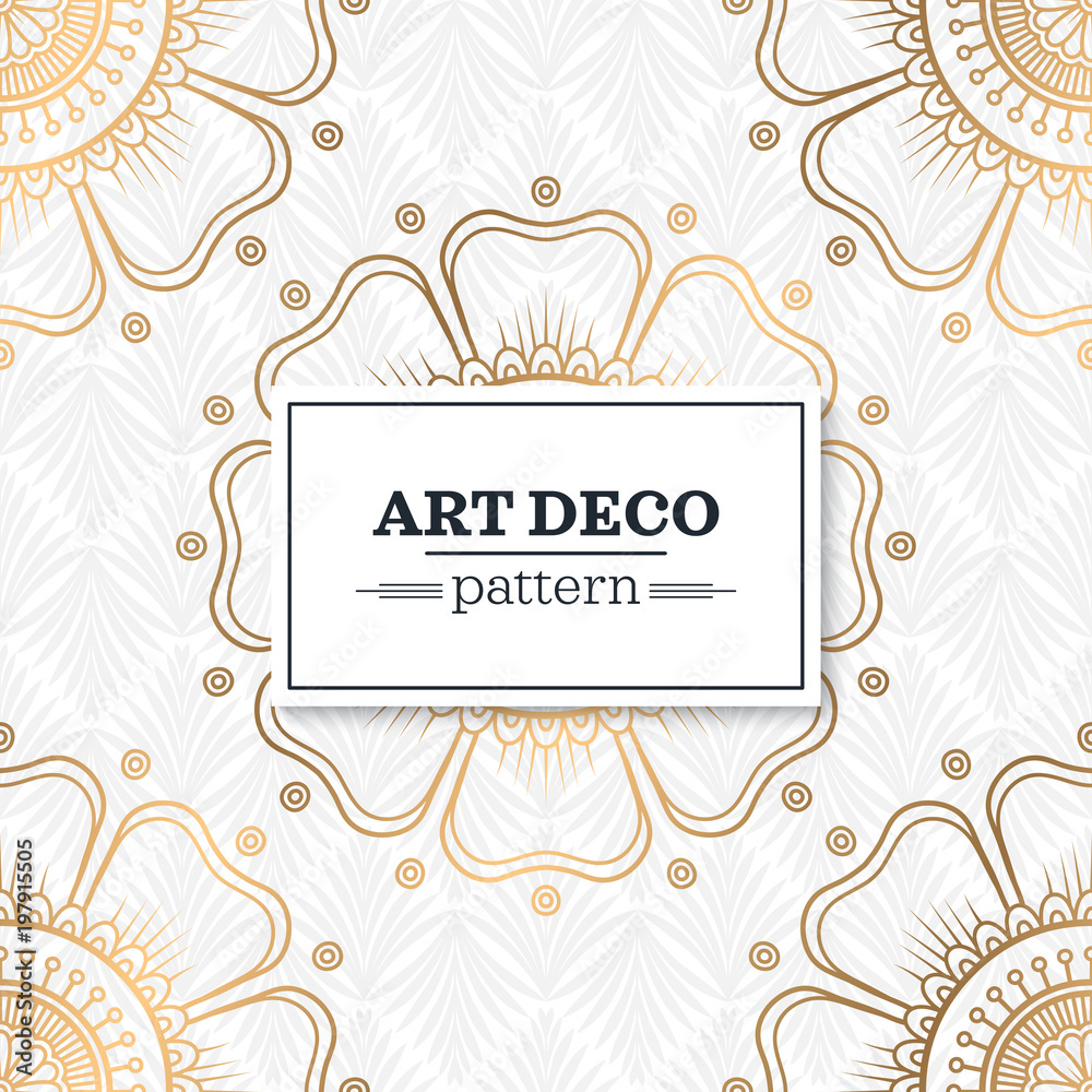 Obraz premium Vector indian Mandala background