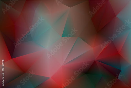 Geometric Background - Vector Pattern with a gradient.