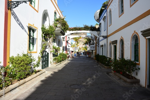 schöne Stadt auf Gran Canaria 
