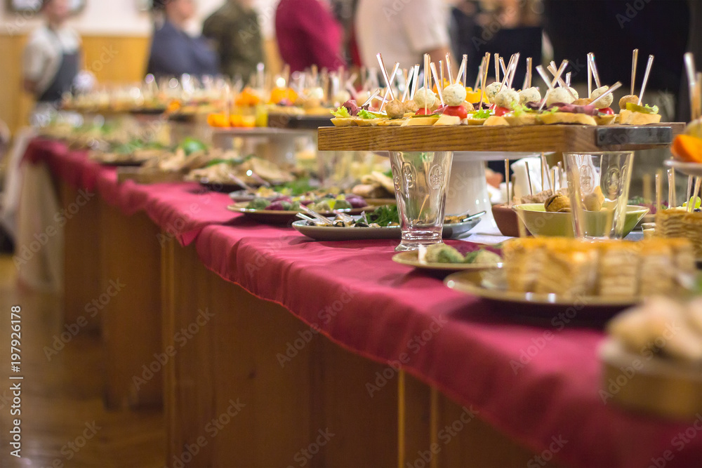Food Buffet Catering Dining Eating Party Concept