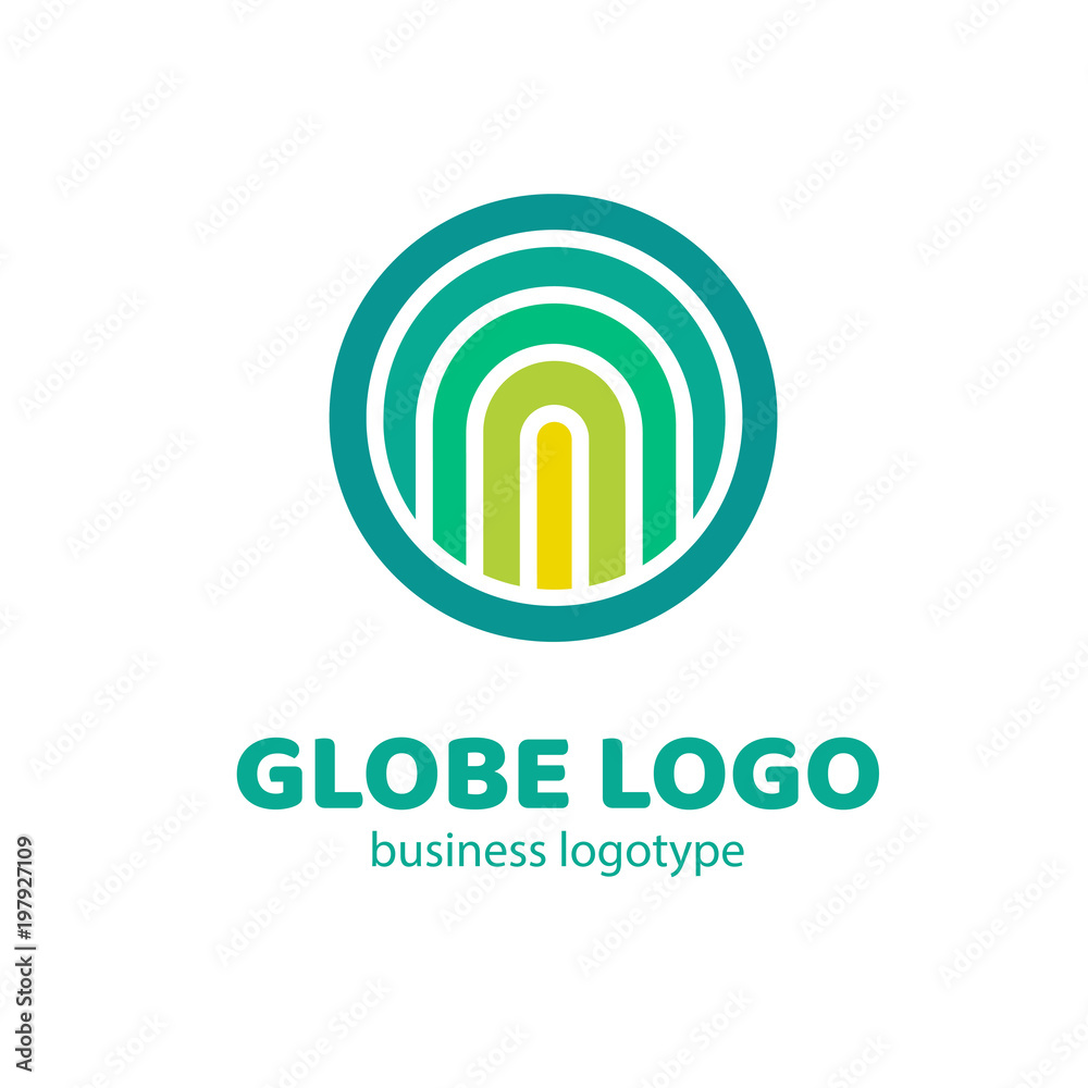 Logo design globe vector template Logo design globe vector template