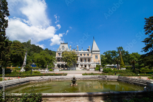 Massandra Palace residence of Emperor Alexander III of Russia now is historical monument