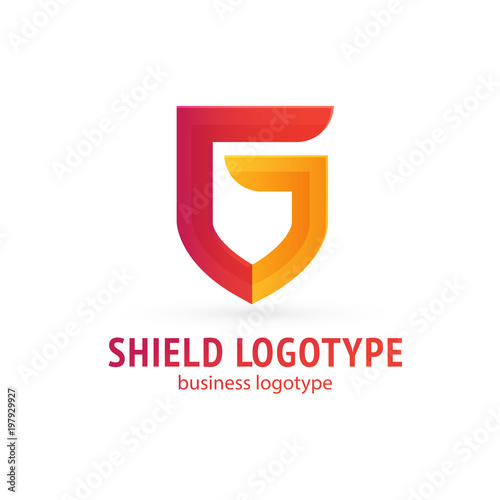 Free Download Logo design abstract shield vector template - GFXLoad