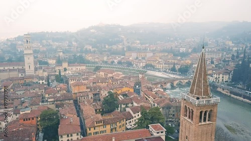Wallpaper Mural Cityscape of Verona, Northern Italy Torontodigital.ca
