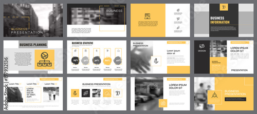 Twelve Banking Slide Templates Set
