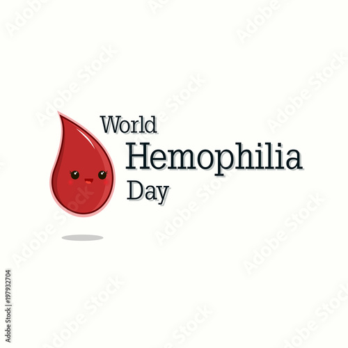 World Hemophilia day. Vector illustration
