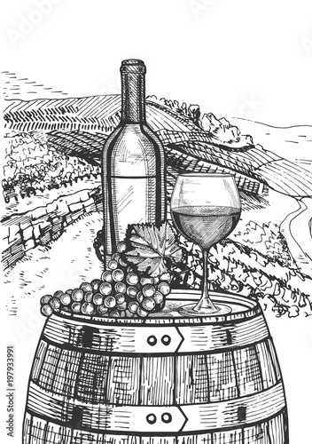 wine still life