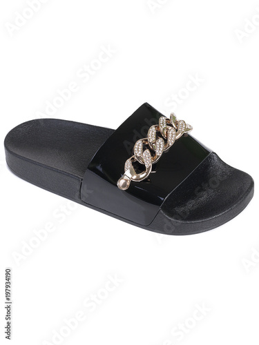 Beautiful and elegant female slippers