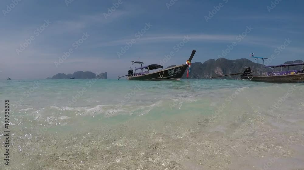 Thailand, Koh PhiPhi, Longtail Beach, UHD 2.7K Thailand, Koh PhiPhi, Longtail Beach, UHD 2.7K