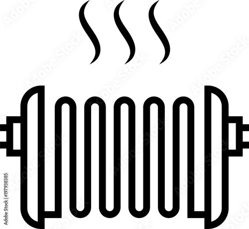 Heater Icon, Heater