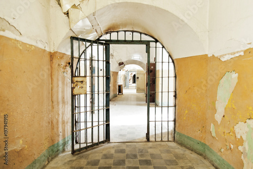 Prison open door