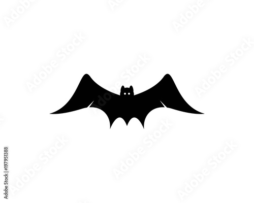bat vector icon template