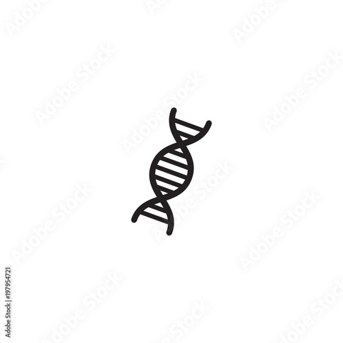 dna icon. sign design