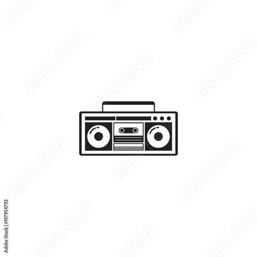 sound system icon. sign design