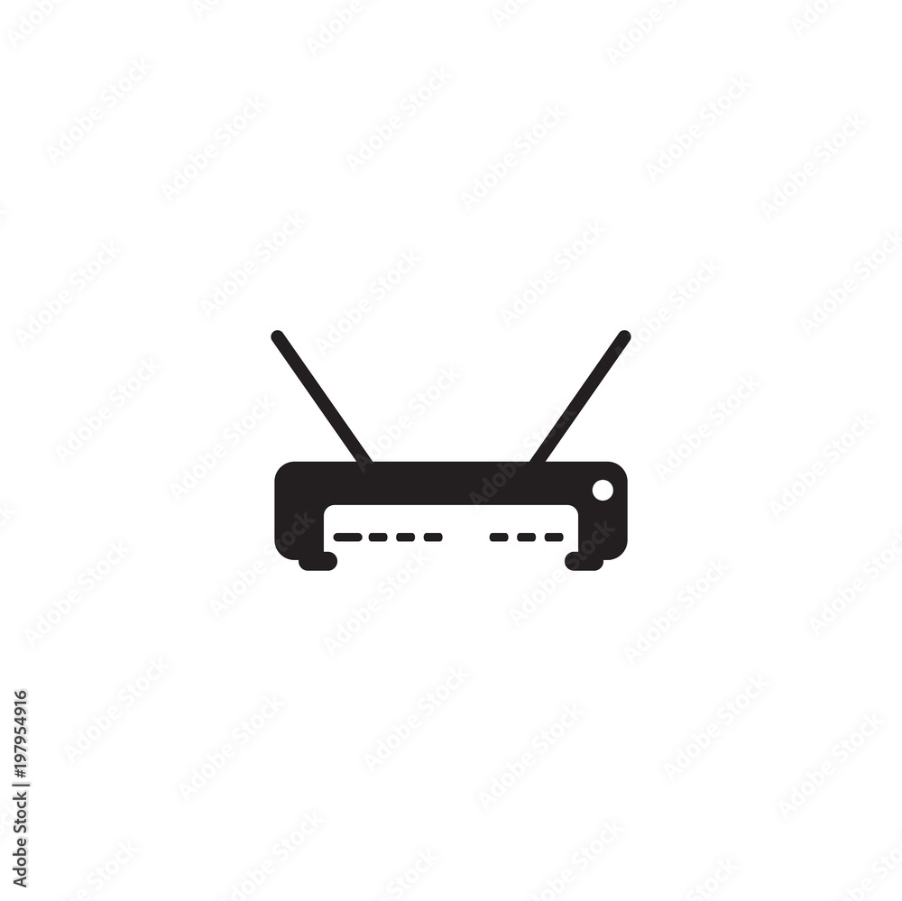 modem icon. sign design modem icon. sign design