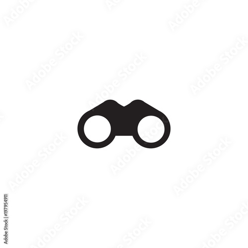 binoculars icon. sign design