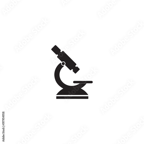 microscope icon. sign design