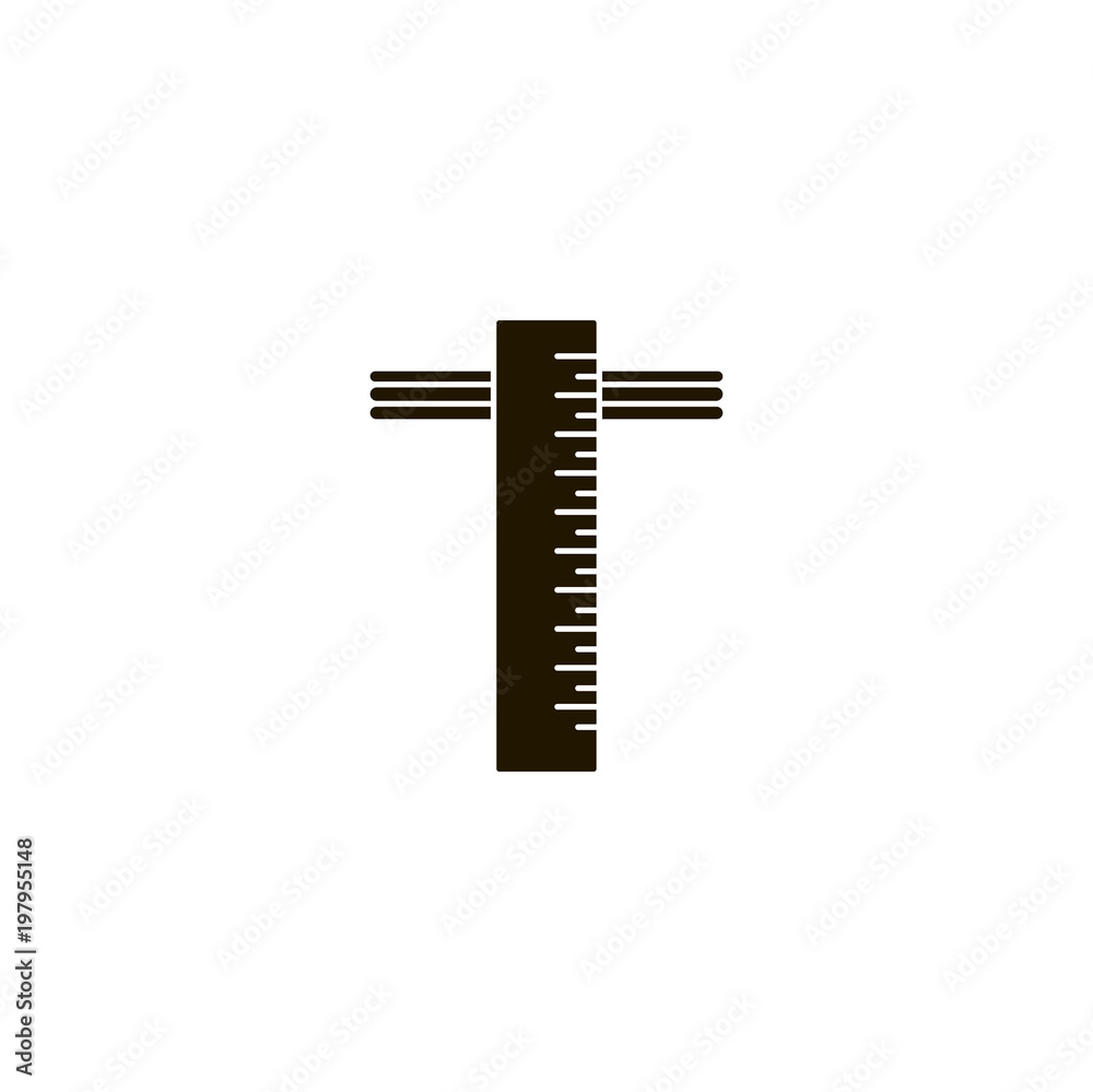 ruler icon. sign design ruler icon. sign design