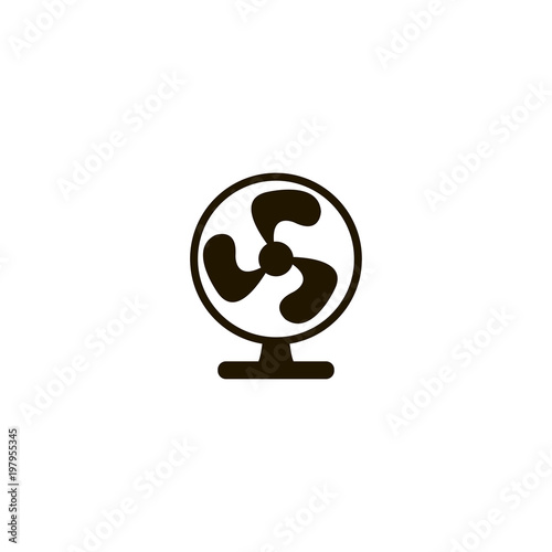 fan icon. sign design