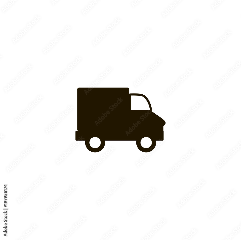 truck icon. sign design